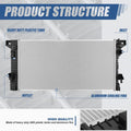 Radiator for Ford F150 3.5L 5.0L (2015–2020), Expedition, Navigator (2018–2021) 13510