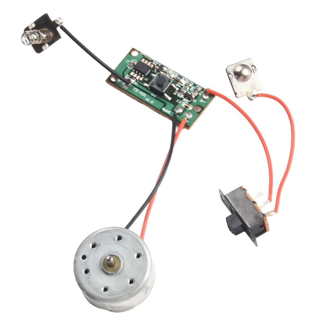 Switch Assembly for Solar Drive Motor Regulation Control (Toys)