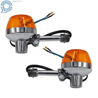Pair Turn Signal Lights for Honda CT70 CT90 XL100 CB350 CM400 CB450 (1969–1982)