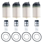 Set of 4 Fuel Filters for Detroit Diesel DD13/DD15/DD16 (2014–2024)