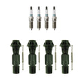 Set of 4 Denso Iridium TT Plugs & NGK Ignition Coil Boots for CX-7 MX-5 Miata (2007–2015)