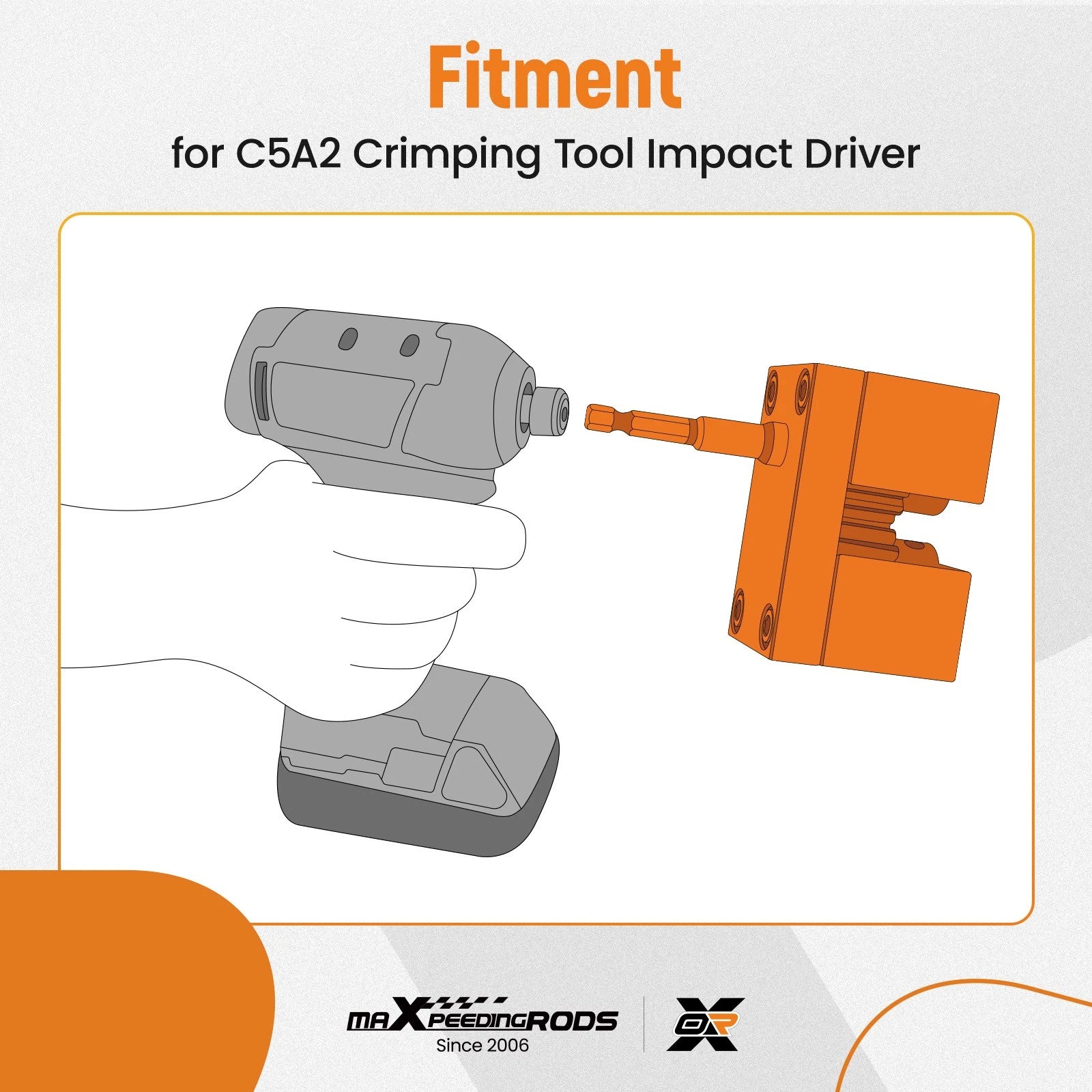 Impact Driver & Crimping Tool for C5A2 Duct Work