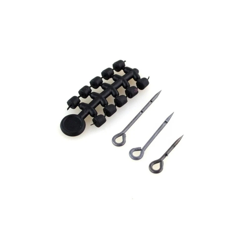Set of 4 Hook Stop Beads for Fishing Rig Parts (12mm, 15mm, 18mm)