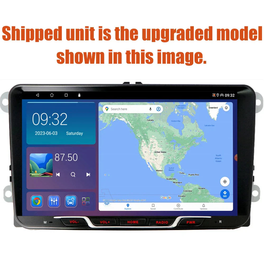 9'' Head Unit Radio for VW Transporter T5 (2010-2015)