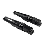 Black Passenger Rear Foot Pegs for Aprilia GPR125 GPR150 (2015-2023)