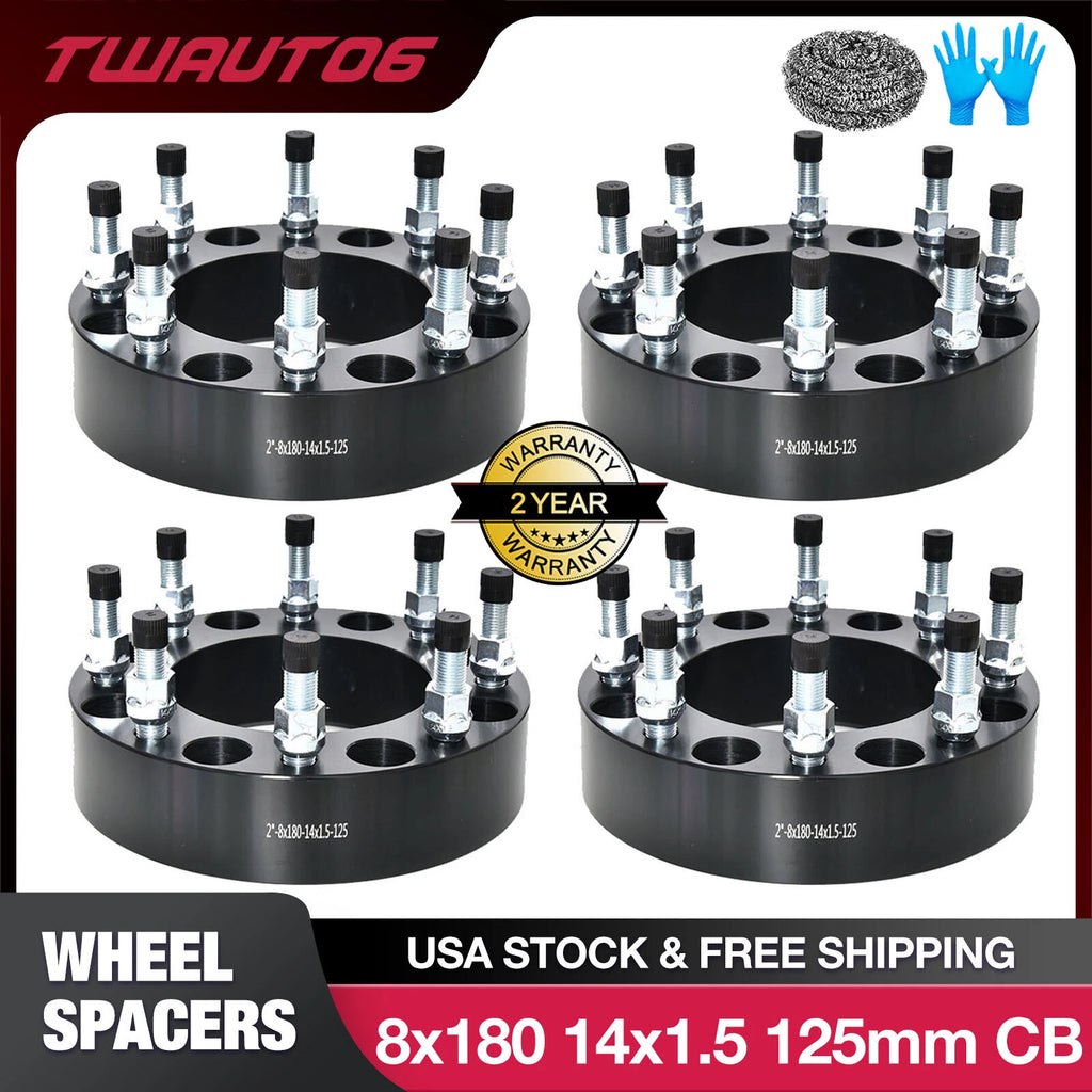 8x180 Wheel Spacers for Chevrolet Silverado 3500 HD (2011–2022)