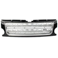 ABS Silver Front Grille Bumper Mesh for Land Rover Discovery LR3 (2005-2009)