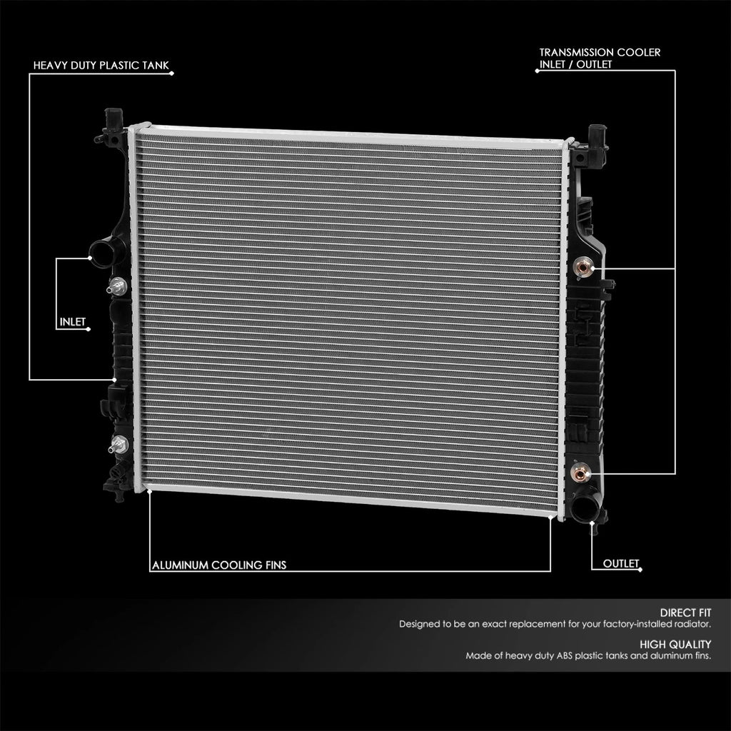Aluminum Cooling Radiator DPI 2909 for Mercedes-Benz ML350 ML500 R350 R500 (2006–2011)