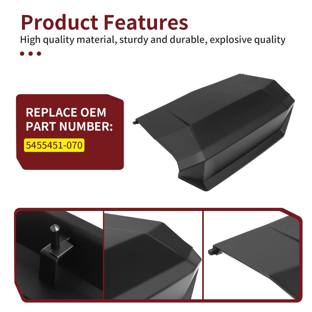 Glovebox Storage Lid for Polaris RZR S 900, Trail S 900 (2021–2023) 5455451-070