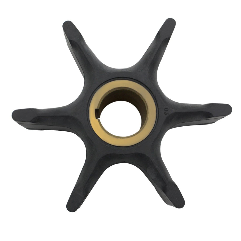 Outboard Water Pump Impeller & Key for Evinrude Johnson OMC BRP (1985–1995)
