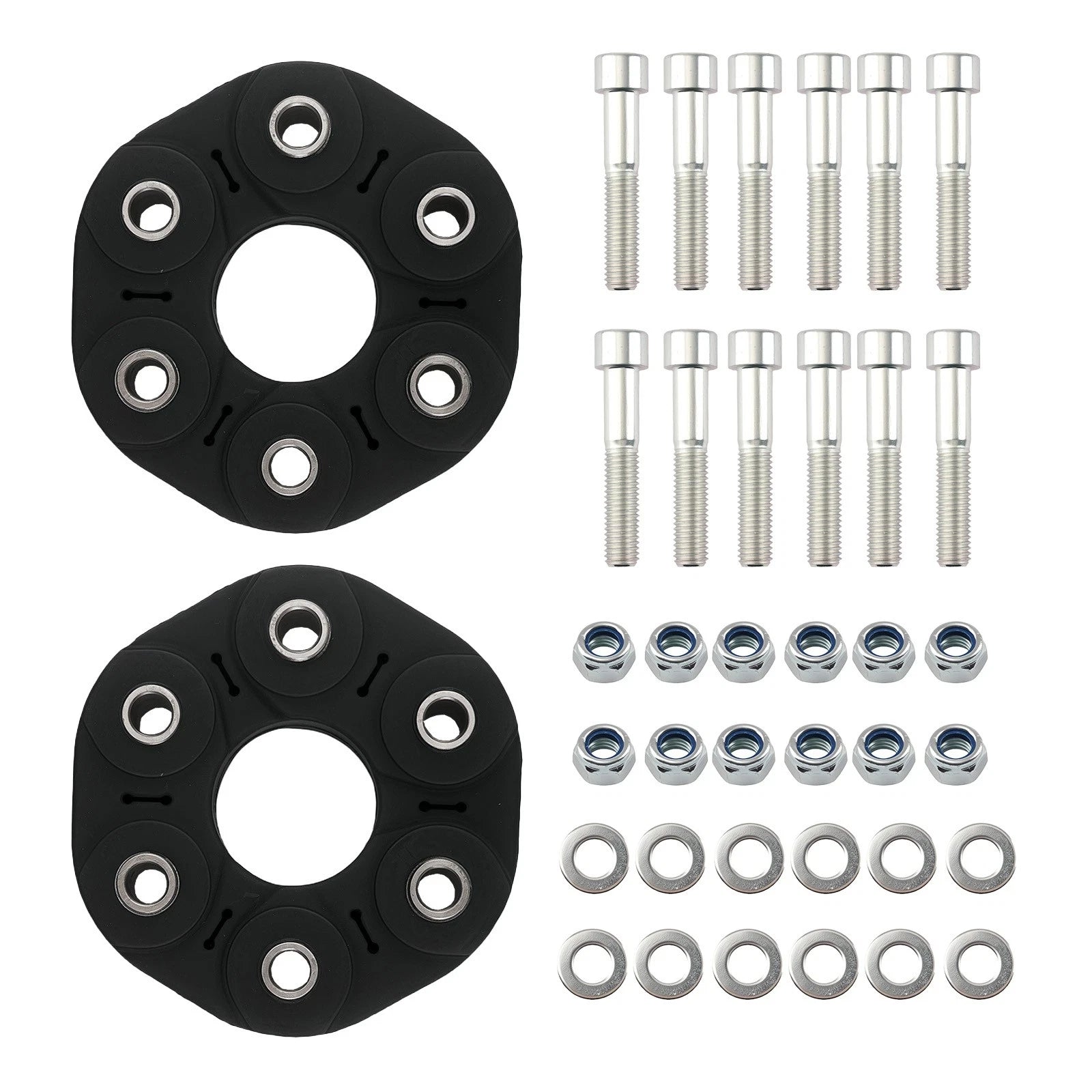 2PC Transmission Shaft Connecting Plate for Mercedes (1998–2011) 14980, 2104101215