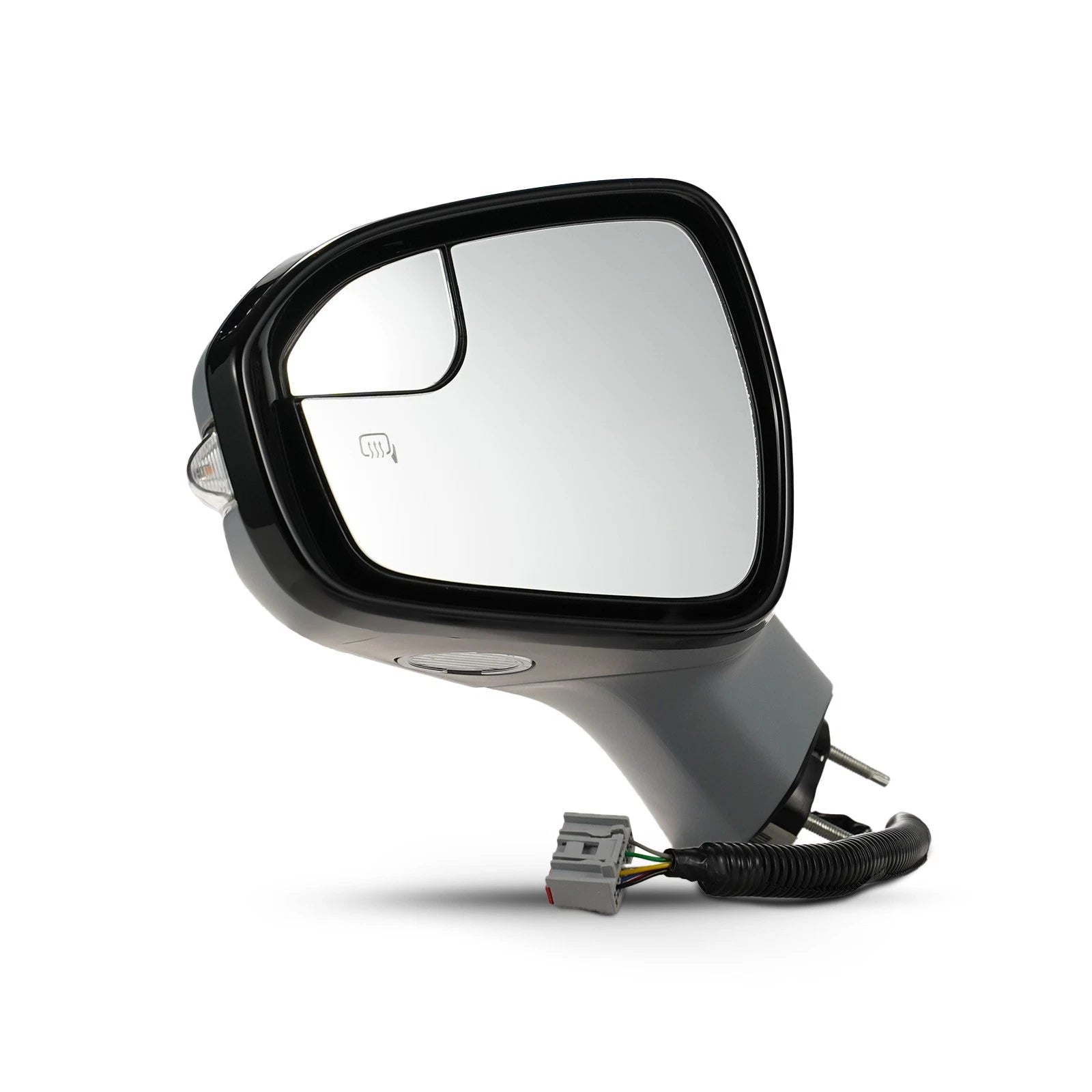 Left Side Mirror for Ford Fusion (2013–2014) W/ Heated Turn Signal, Puddle Light, 7 Pins