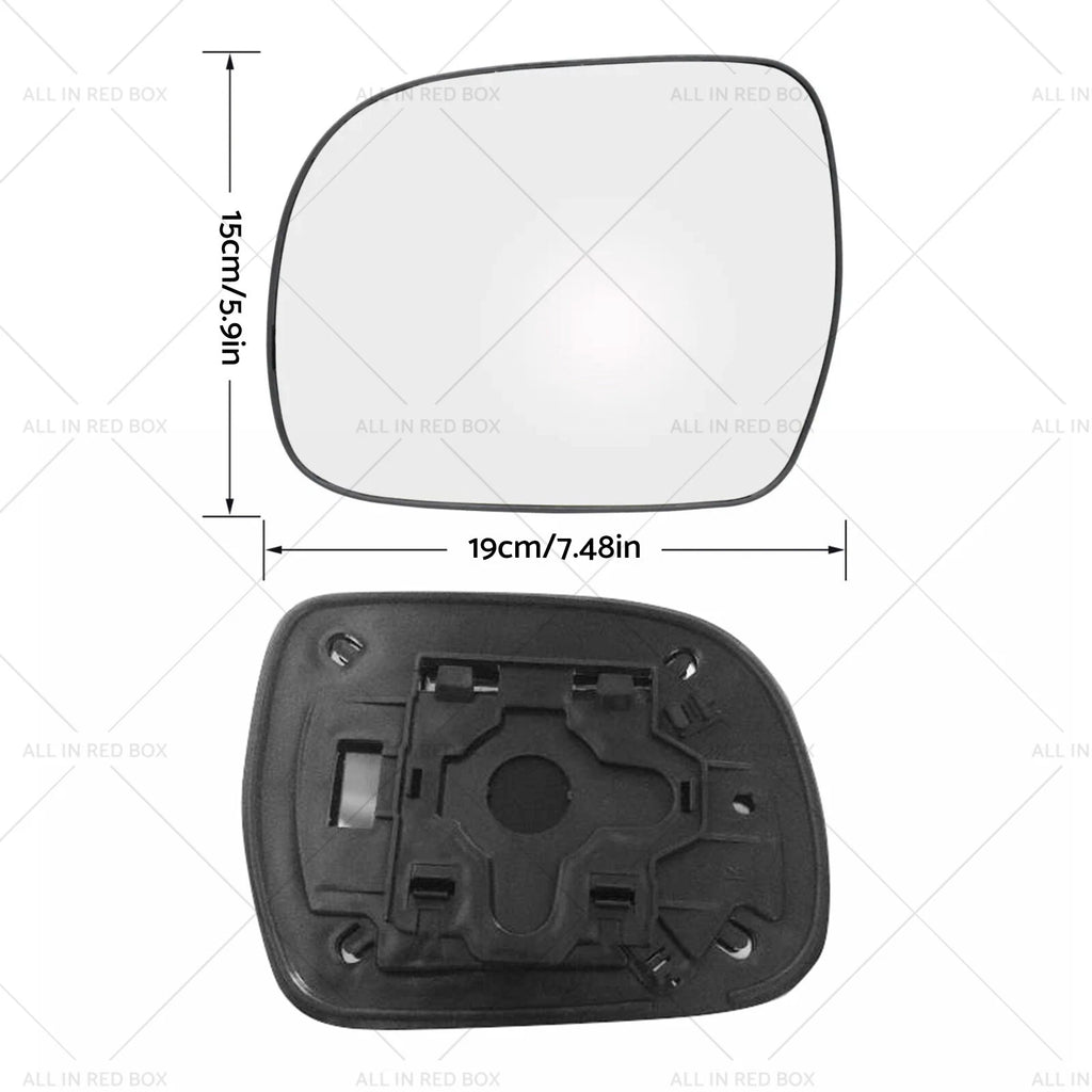 Left Side Mirror Glass for Lexus RX300 RX330 RX350 RX400 (1999–2006)
