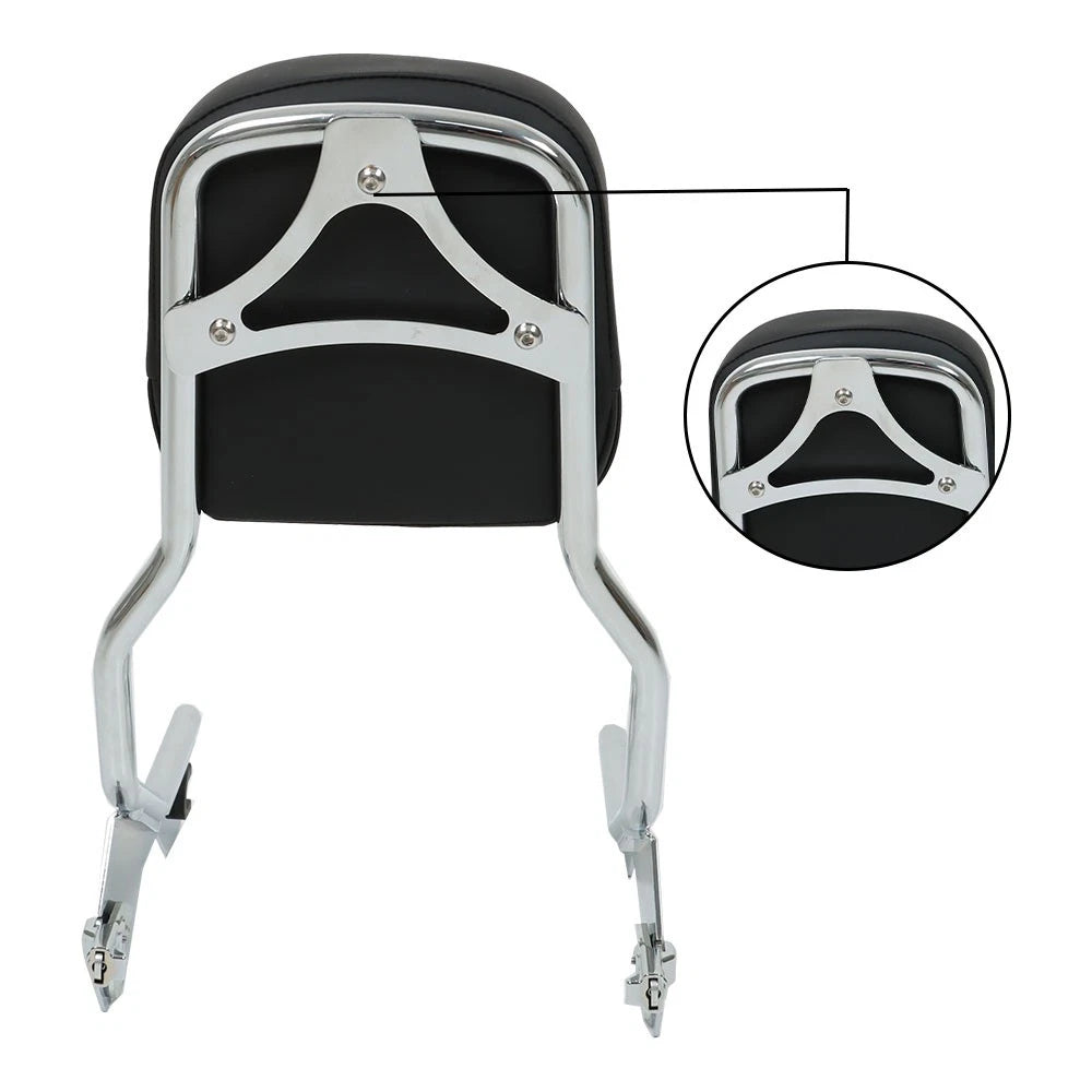 Passenger Sissy Bar Backrest for Softail Sport Glide Low Rider (2018–2023)