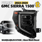 LED Headlight Right Side for GMC Sierra 1500 (2022–2026)
