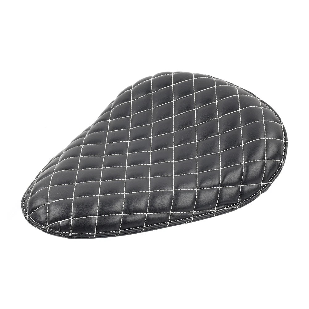 Solo Seat Cushion for Harley & Yamaha Motorcycles (Universal Fit)