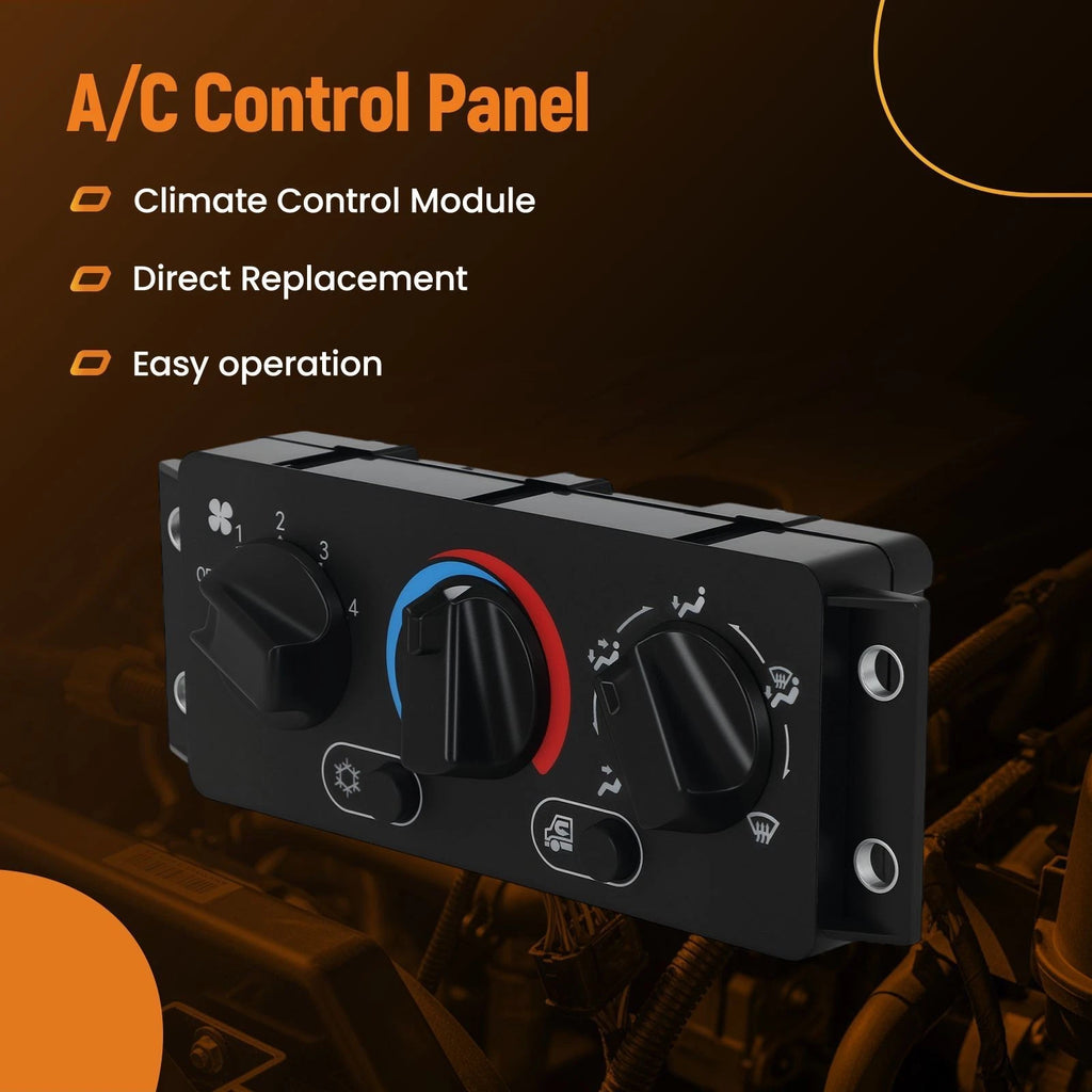 A/C Climate Control Module Panel for Mack CHU614 (2014–2018) 29RD324AM 21169150