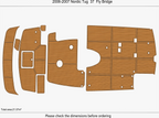 EVA Pads Flooring Mat for Nordic Tug 37 (2006)