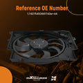 Cooling Fan for BMW X1 (2013–2015) 335D (2009–2011) 17427788907 623430 3 Pin