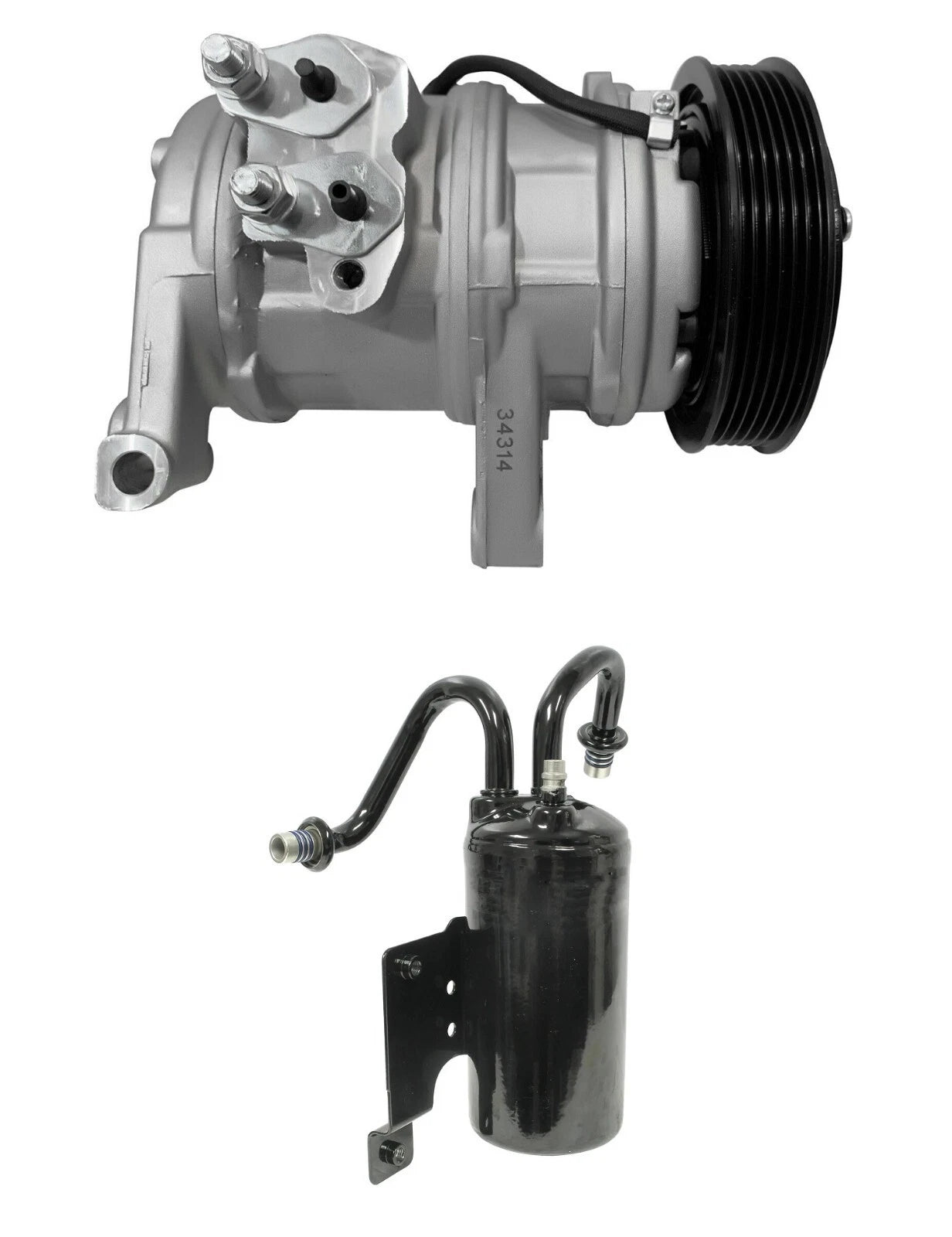 AC Compressor Kit Replacement for Dodge Ram 2500 4.7L (2006–2007)