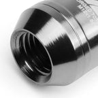 16 Pcs J2 7075 Forged Aluminum M12x1.5 Open-End Lug Nut Set w/4 Lock+Key Silver