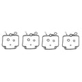 4 x Carburetor Repair Kits for Suzuki GSX600F GSX750F Katana (1988-1997)