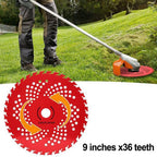 36T Carbide Tip Brush Cutter Blades for Weeds Management (Universal)