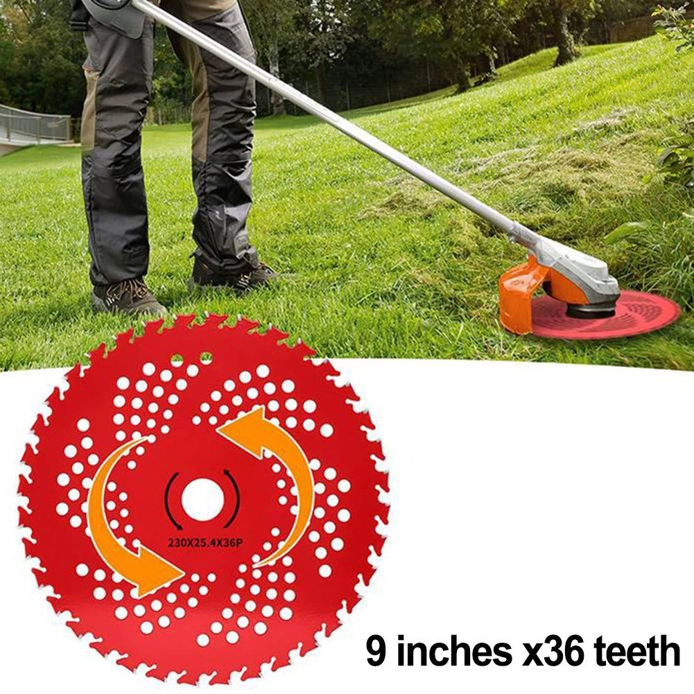 36T Carbide Tip Brush Cutter Blades for Weeds Management (Universal)