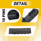 Power Seat Switch for Nissan Altima (2007–2012) - Driver Side, Black