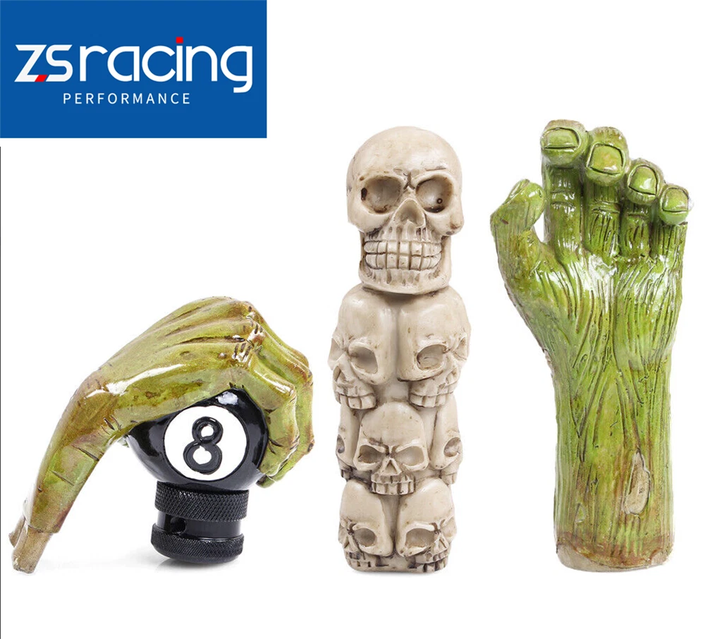 Skull Resin Gear Shift Knob for Universal Cars (Manual)