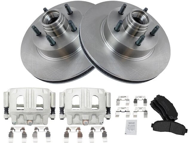 Front Brake Pad Rotor Caliper Set for Mazda B2300 (2003–2009) VX478DW