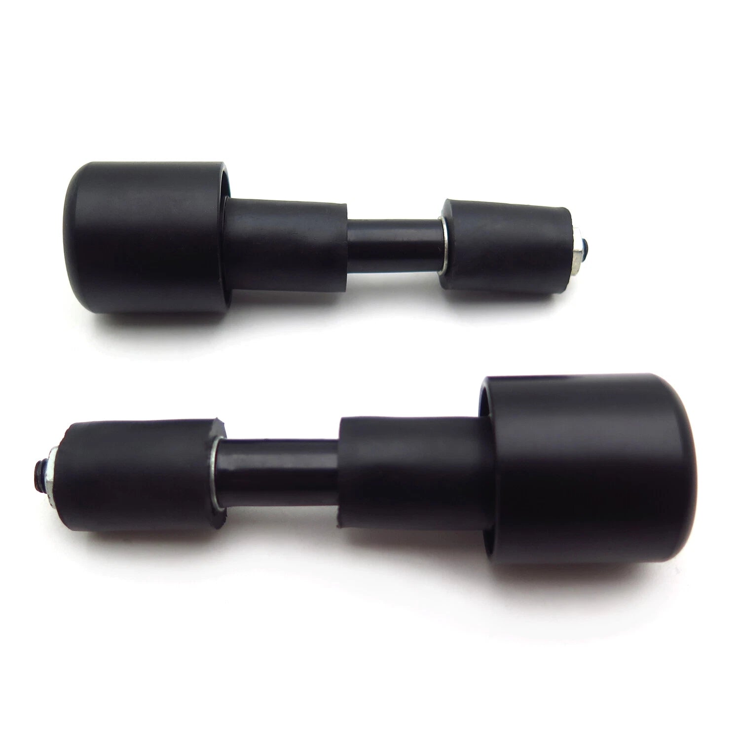 2X 22mm Anti Vibration Handle Bar End Plug Grip Caps for Motorcycle