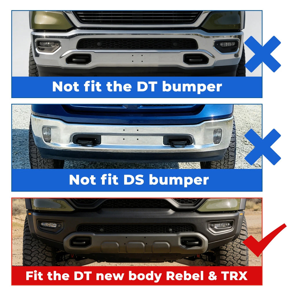 Front License Plate Bracket for Ram 1500 Rebel (2019–2024) #68274219AD
