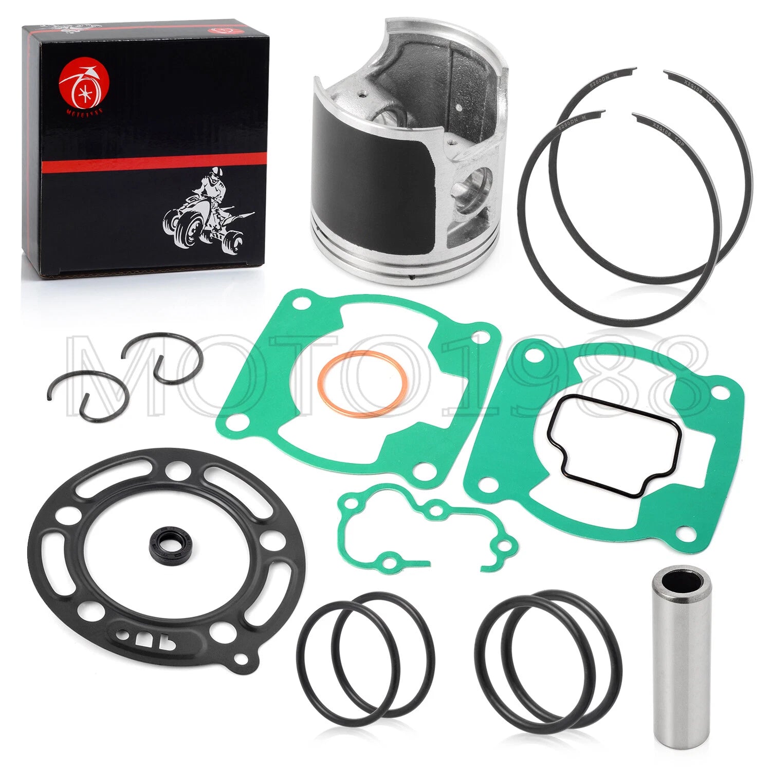Oversize 0.5mm Piston Bearing Gasket for Kawasaki KX100 (1995–2009, 2011–2013)