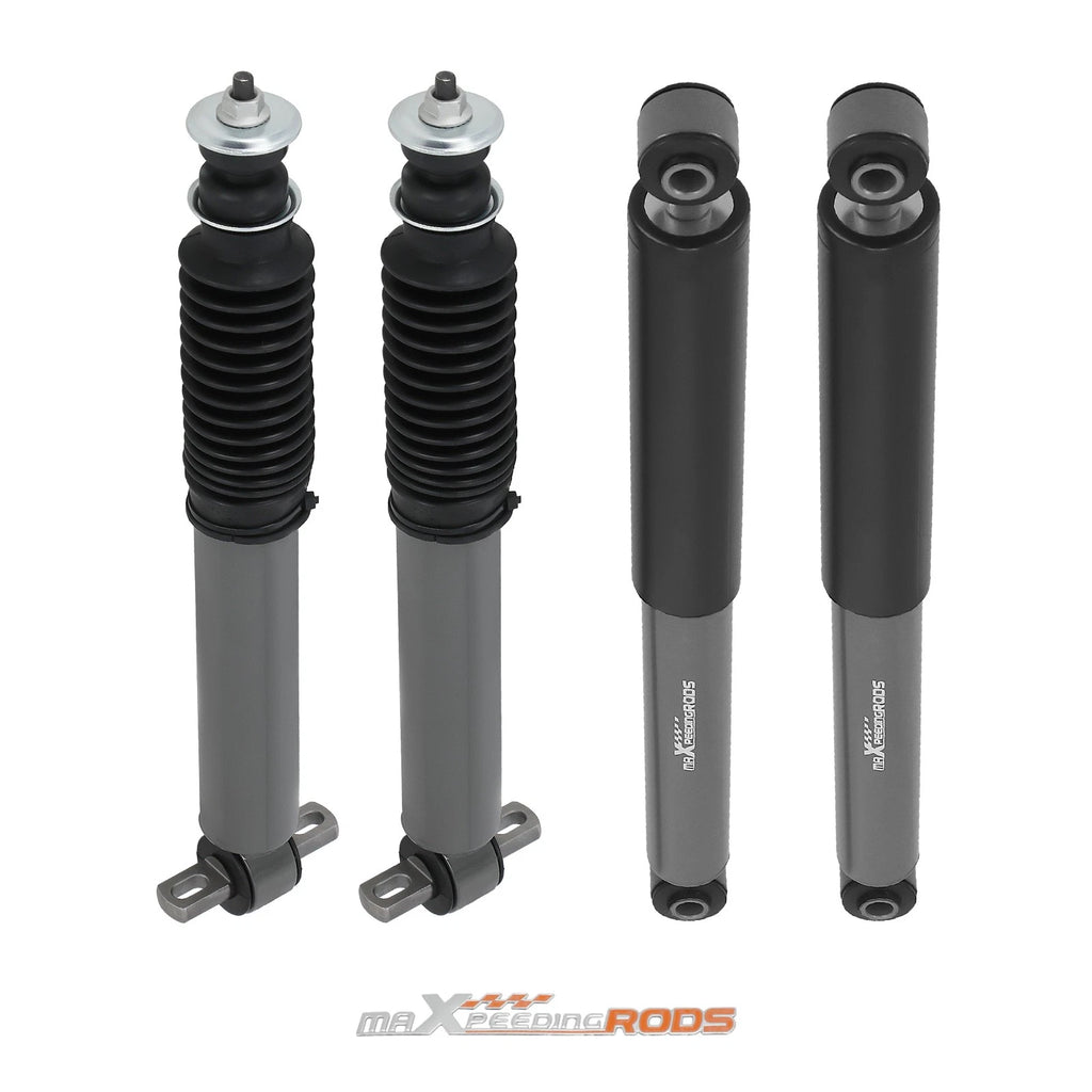 Lowering Shocks Set of 4 for Chevy GMC (1999–2006) F2"-5" R2"-4" Drop