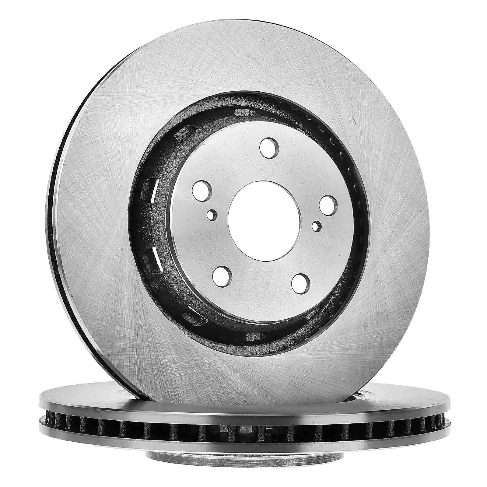 Front & Rear Disc Brake Rotors and Ceramic Pads for Toyota Venza (2009–2016)