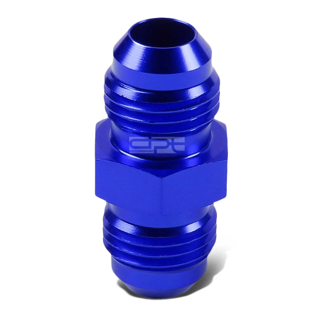 6AN Male Straight Coupler Adapter Flare for Gas/Oil/H2O (Anodized)