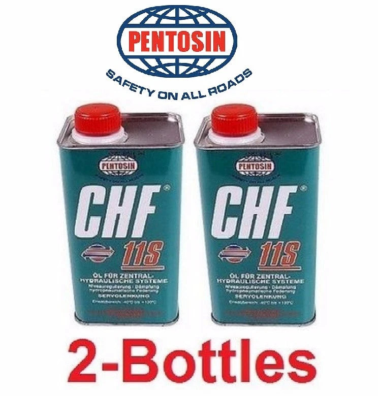 2X Pentosin CHF11S Power Steering Fluid for