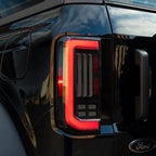 Smoked Sequential LED Taillights Pair for Ford Bronco (2021–2025)