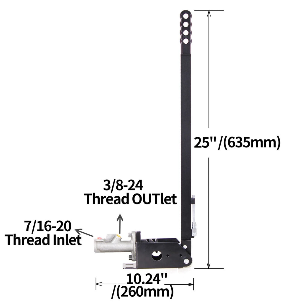 Hydraulic Drift E-Brake Handbrake for Racing Car (25" Long Arm)