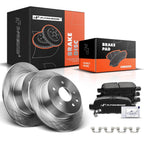 Rear Disc Brake Rotors & Ceramic Pads for Nissan Altima/Sentra (2002–2020)