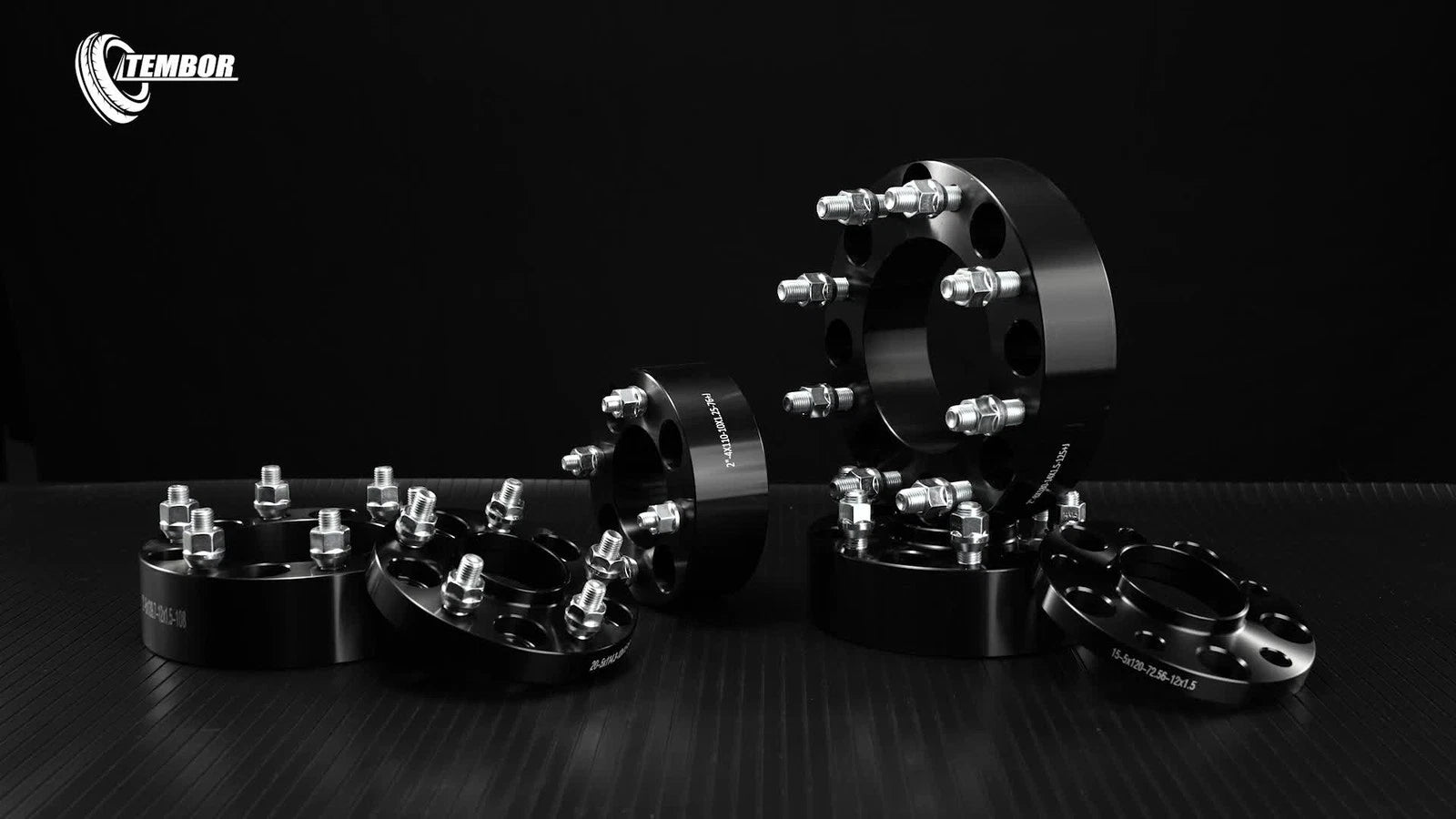 Set of 2 Hubcentric Wheel Spacers for Ford GT (2017-2020) 1" 5x4.5