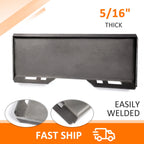 Skid Steer Mount Plate Adapter for Quick Tach Attachment (5/16" Thick)