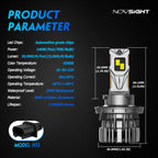 2X H13 9008 LED Headlight Kit 6500K 30000 Lumens for