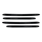 4 x ABS Front Bumper Splitter Fins for Mercedes Benz C-Class (2022-2023)