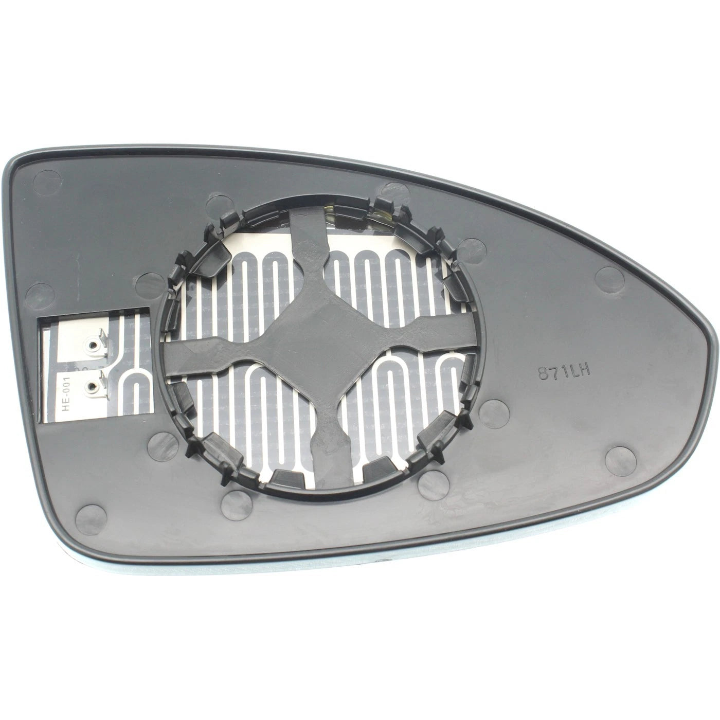Left Heated Mirror Glass for Chevrolet Cruze (2011–2015)