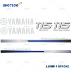 Sticker Kit for Yamaha 115HP 4 Stroke Outboard (Anti-UV)