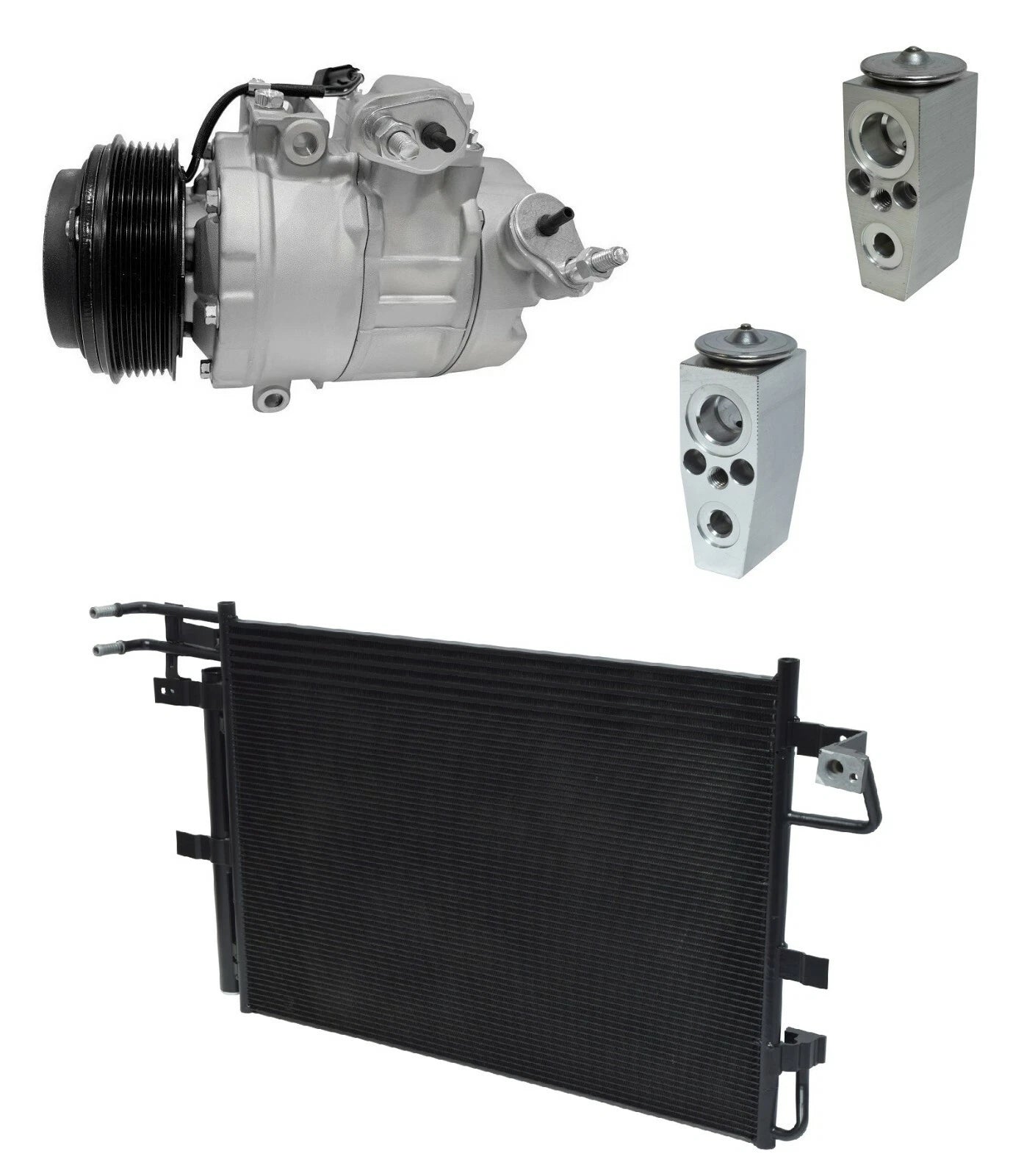 A C Compressor Kit With Condenser for Ford Explorer 3.5L (2014–2019)