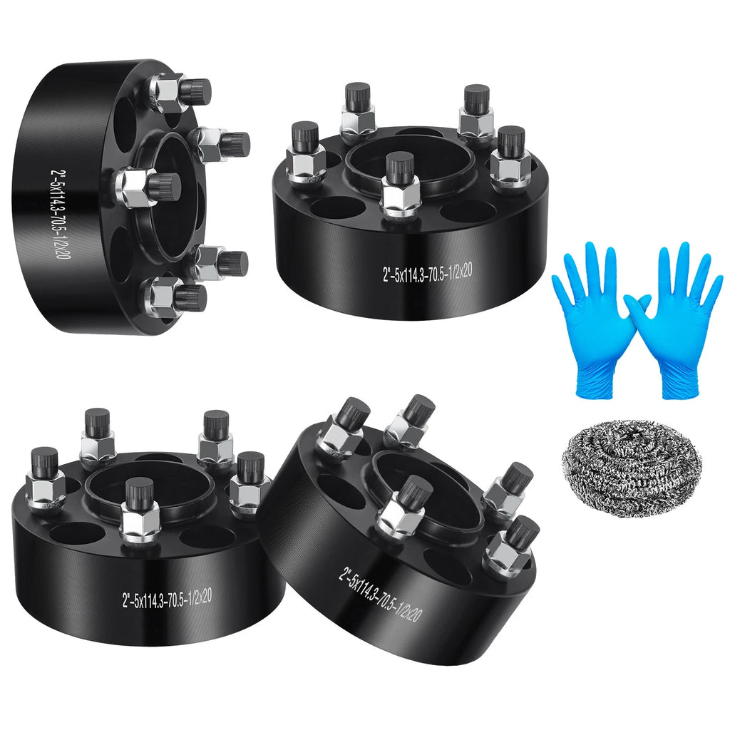 2" 5x4.5 Hub Centric Wheel Spacers for Lincoln MKX (2007–2010)
