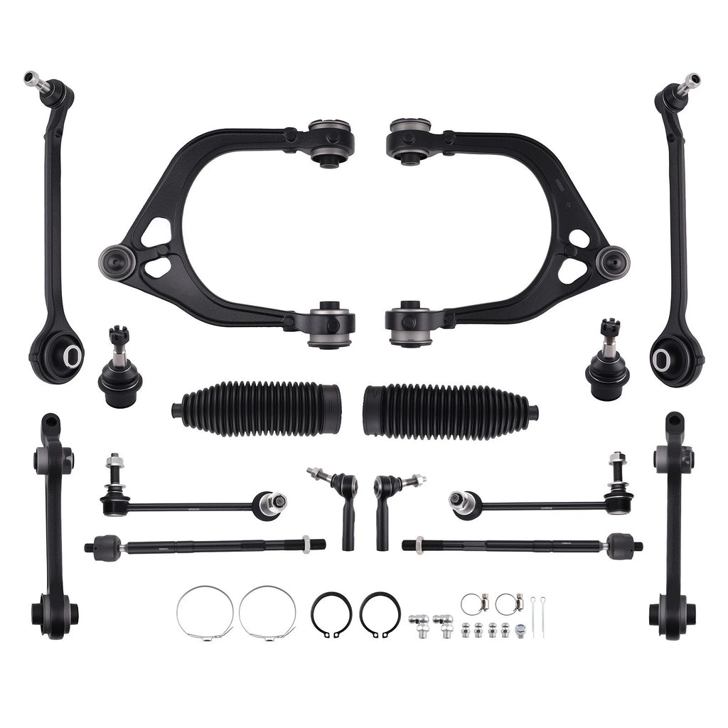 16x Front Control Arms Tie Rod Link for Dodge Challenger (2015–2019)
